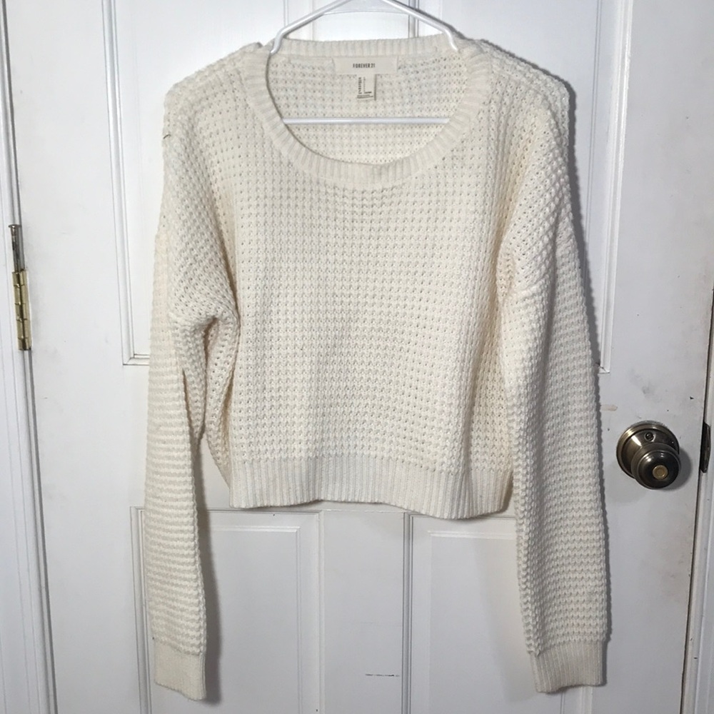 Knit Cropped Sweater